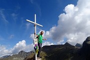 33 Alla Cima di Mezzeno (2230 m) con vista verso il Pizzo Farno e il Monte Corte